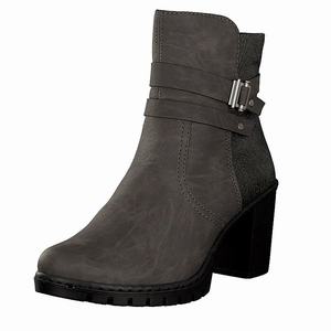 Rieker Y2580-45 Ankle Boots Damen Grau | 793285-REZ