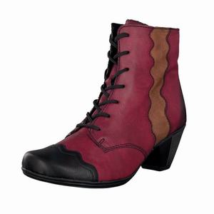 Rieker Y7211-01 Ankle Boots Damen Rot | 310794-YCT