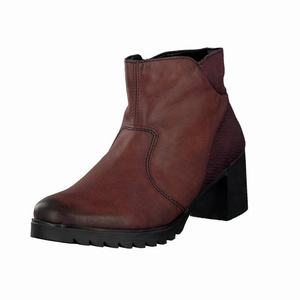 Rieker Y8792-35 Ankle Boots Damen Rot | 541678-ABE