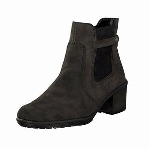 Rieker Y8861-46 Ankle Boots Damen Grau | 738645-MFE