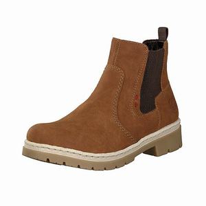 Rieker Y9454-22 Boots Damen Braun | 069234-NPZ