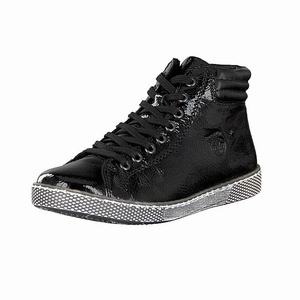 Rieker Z1211-00 Turnschuhe Damen Schwarz | 218035-TEL