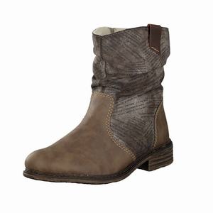 Rieker Z2128-64 Ankle Boots Damen Beige | 308274-WRK