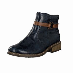 Rieker Z41A5-14 Ankle Boots Damen Blau | 523049-CGD