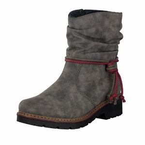 Rieker Z4593-46 Ankle Boots Damen Grau | 430678-LTF