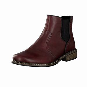 Rieker Z4964-35 Ankle Boots Damen Rot | 920347-TMH