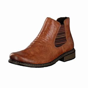 Rieker Z4994-22 Chelsea Boots Damen Braun | 148562-OWC