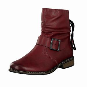 Rieker Z49L2-35 Ankle Boots Damen Rot | 178926-EOR