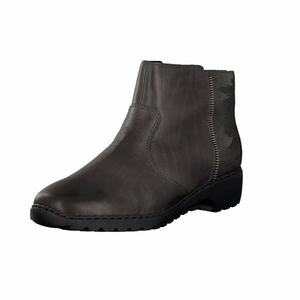 Rieker Z6080-46 Ankle Boots Damen Grau | 827190-NRH