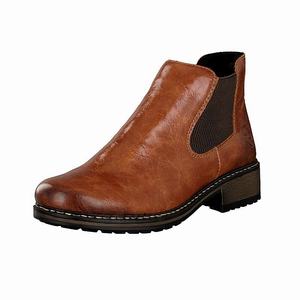 Rieker Z6894-22 Chelsea Boots Damen Braun | 016832-IAT