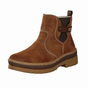 Rieker Z8281-24 Chelsea Boots Damen Braun | 924571-XAG